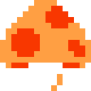 Retro Mushroom Super Icon