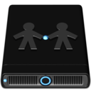Blue Server Icon