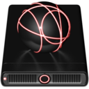 Red iDisk Icon