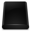 Black Drive Internal Icon