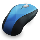 Mouse Blue Icon