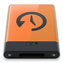 orange time machine b Icon