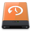 orange time machine w Icon