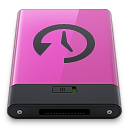 pink time machine b Icon
