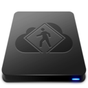 iDisk User   Black Icon