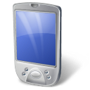 PDA White Icon