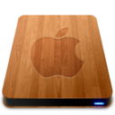 Wooden Slick Drives   Apple Icon