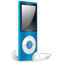 iPod Nano blue off Icon