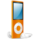 iPod Nano orange on Icon