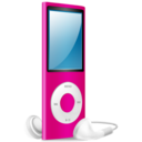 iPod Nano pink on Icon
