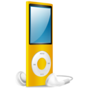 iPod Nano yellow on Icon