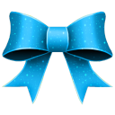 Ribbon Blue Pattern Icon