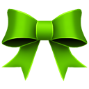 Ribbon Green Icon