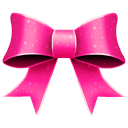 Ribbon Pink Pattern Icon
