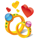 ring hearts Icon