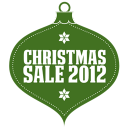 christmas sale 2012 green Icon