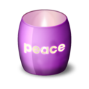Glass Candle Icon