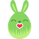 green kiss Icon