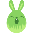 green sleepy Icon