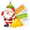 christmas coupons Icon