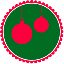 Christmas Hanging Balls Icon
