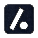 Slash dot square Icon