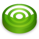 Rss green circle Icon