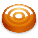 Rss orange circle Icon