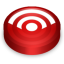 Rss red circle Icon