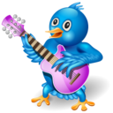twitter guitar Icon