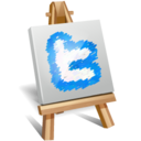 twitter painting Icon