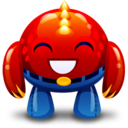 red monster happy Icon