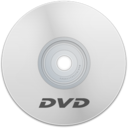 DVD White Icon