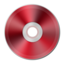Dark Red Metallic CD Icon