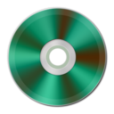 Green Metallic CD Icon