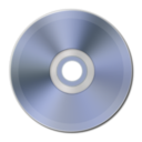 Light Blue Metallic CD Icon
