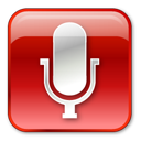 Microphone Normal Red Icon