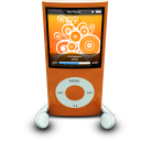 iPodPhonesOrange Icon