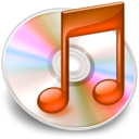 iTunes oranje Icon