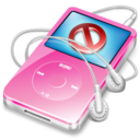 ipod video pink no disconnect Icon