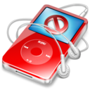 ipod video red no disconnect Icon
