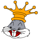 Bugs Bunny King Icon