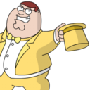 Peter Griffen Tux zoomed Icon