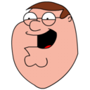 Peter Griffin Football head Icon