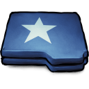 Folder Blue Star Icon