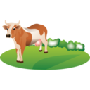 Feeding cattle Icon