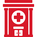 Hospital red Icon