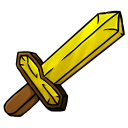 Gold Sword Icon