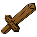 Wooden Sword Icon