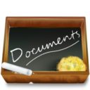 Dossier ardoise documents Icon